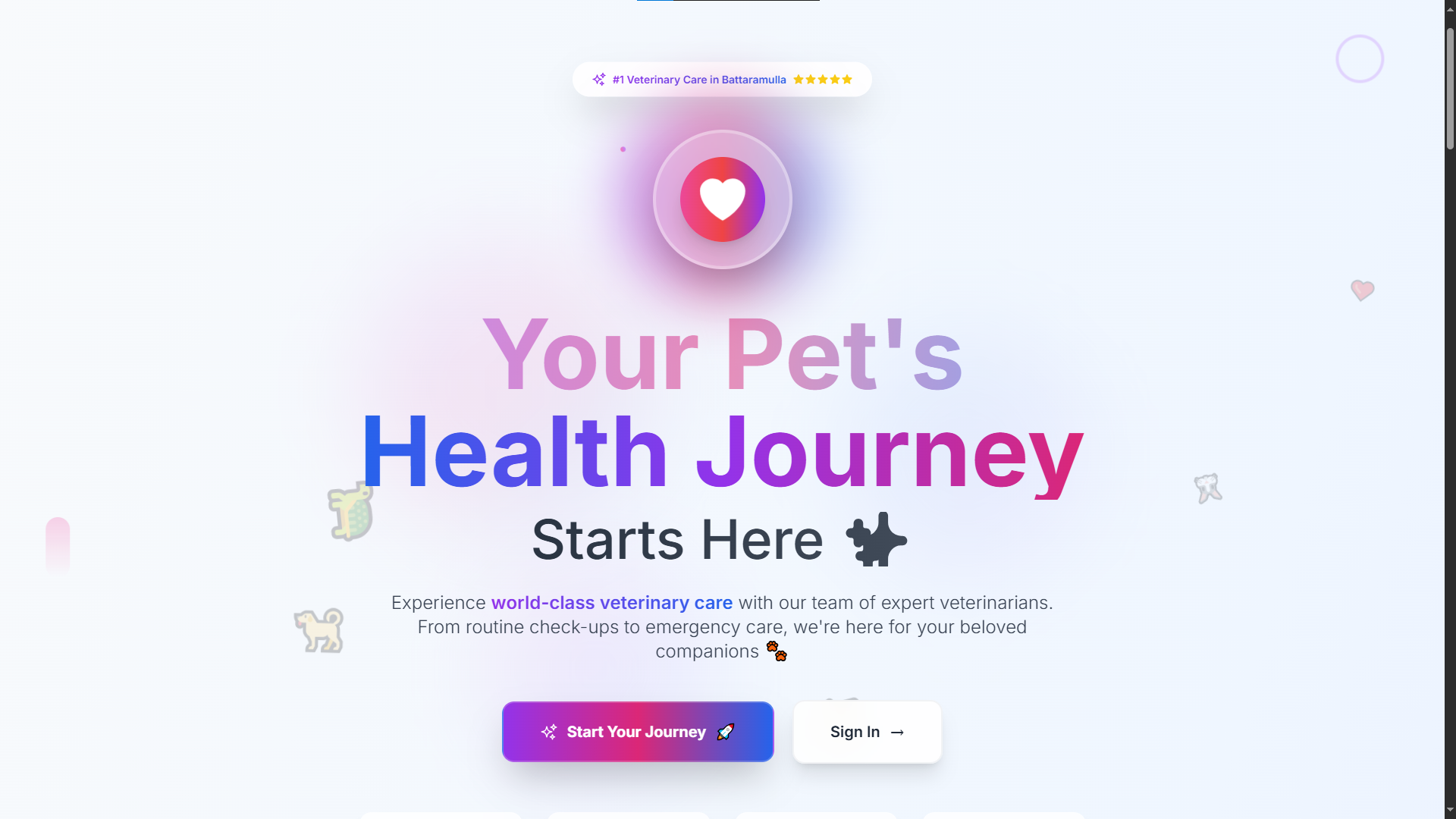 Veterinary Booking System project - Vimukthi Pramudantha portfolio
